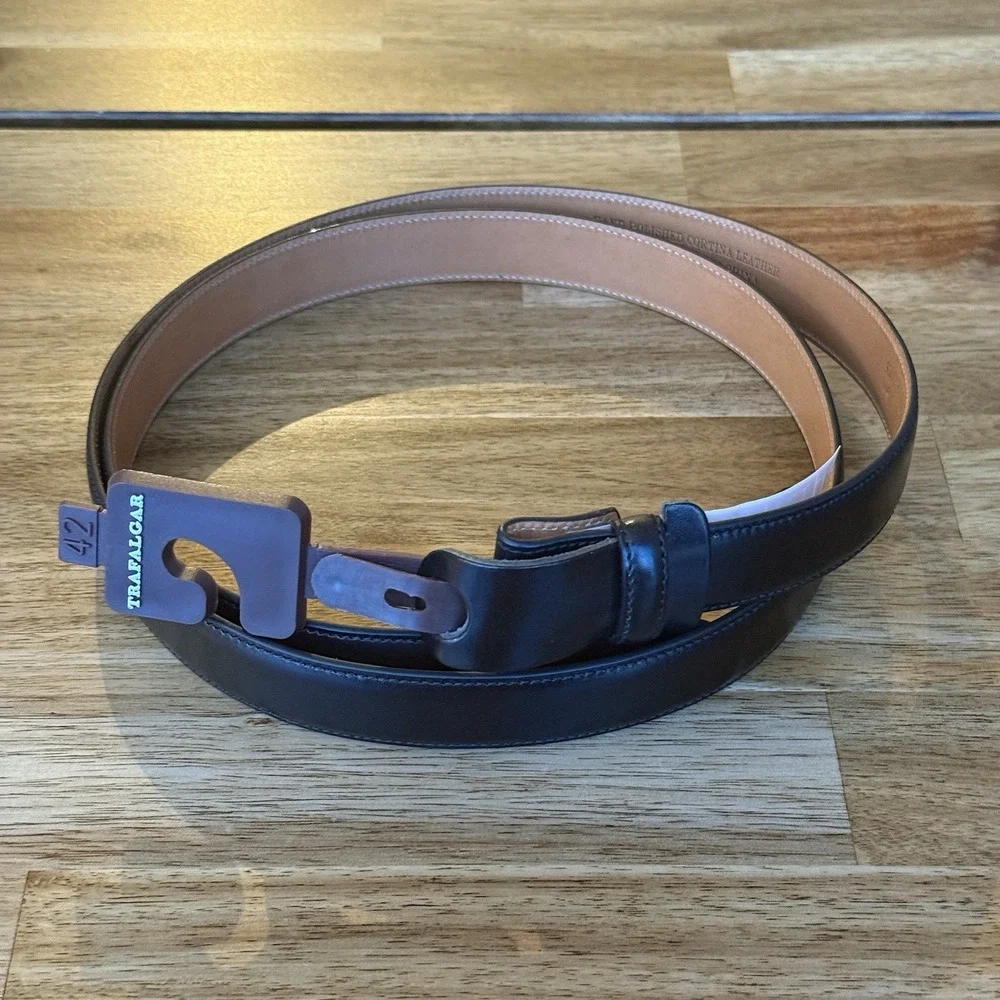 Trafalgar buckle monogrammed